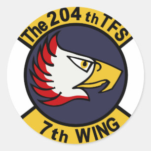 STICKER ROND 第 204飛 行 隊