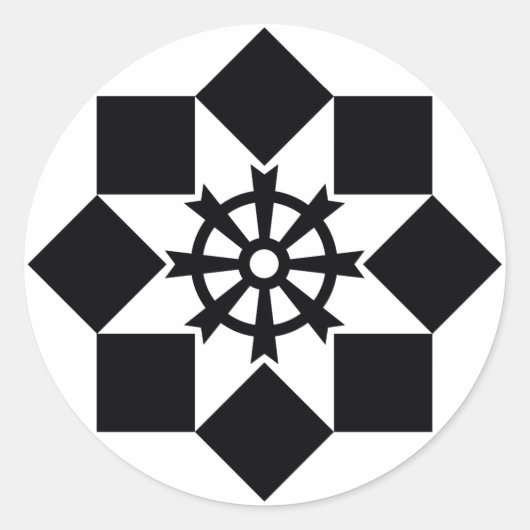 STICKER ROND 高柳風車 (Devant)