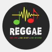 Sticker Rond 02 Soundwave Reggae (Devant)
