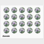 Sticker Rond 0440 Iris Violet (Feuille)