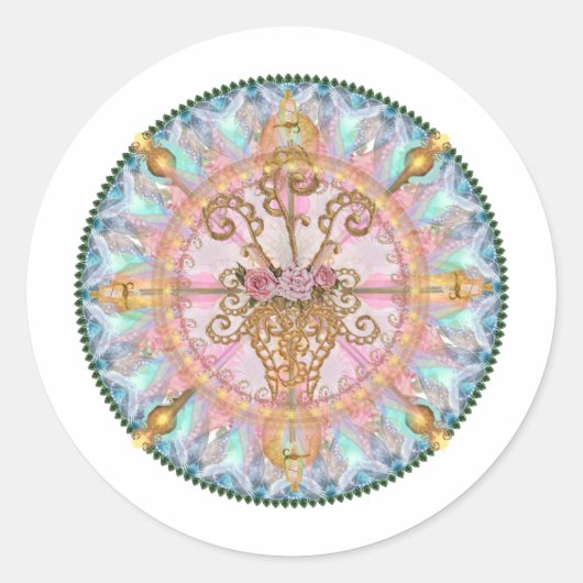 Sticker Rond 05 - Ordre de la Madeleine (Devant)