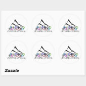 STICKER ROND 1 (Feuille)