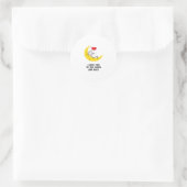 Sticker Rond 100 hommes contre gorille (Sac)