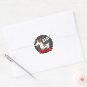 Sticker Rond 100% Jack Russell (Enveloppe)