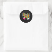 Sticker Rond 100 Jours D'Acceptation Des Différences Coquette B (Sac)