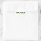 Sticker Rond 100% Vegan (Sac)