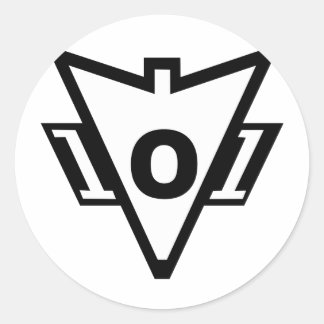 Sticker Rond 101e RECONDO