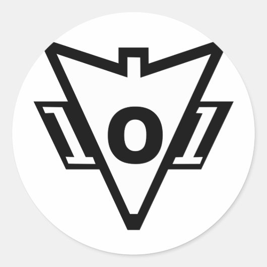 Sticker Rond 101e RECONDO (Devant)