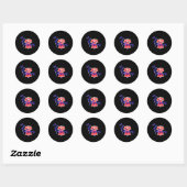 Sticker Rond 10-9-8-76Ers (Feuille)