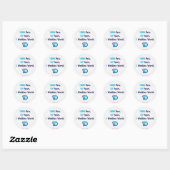 Sticker Rond 10 ans de stat de Webkinz (Feuille)