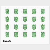 Sticker Rond 10e Groupe des forces spéciales (Feuille)