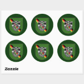 Sticker Rond 10e SFG-A 7 Allemagne (Feuille)