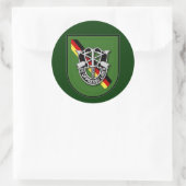 Sticker Rond 10e SFG-A 7 Allemagne (Sac)