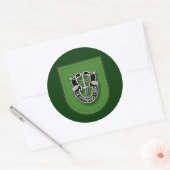 Sticker Rond 10e SFG(A) - courant (Enveloppe)