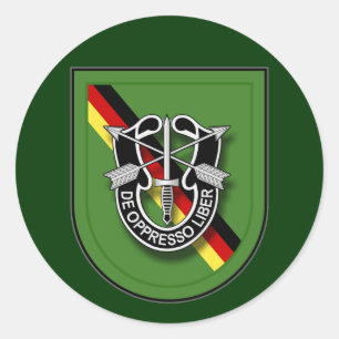 Sticker Rond 10ème SFG (A) - mauvais Tolz, Allemagne
