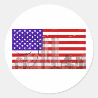 Sticker Rond 11 septembre