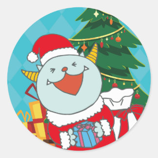 STICKER ROND 12月モンスターシール