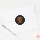 Sticker Rond 12 New Chapters 365 Chances Motivational (Enveloppe)