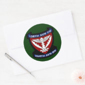 Sticker Rond 138th Avn Co - RR 2 Vietnam (Enveloppe)