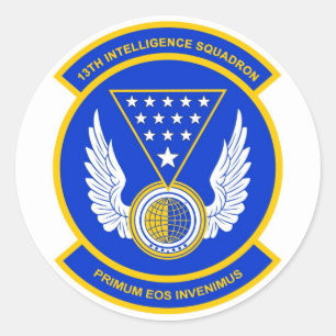 Sticker Rond 13 EST l'autocollant