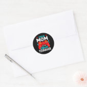 Sticker Rond 13e anniversaire Fière Maman Officielle Adolescent (Enveloppe)