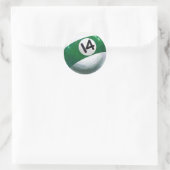 Sticker Rond 14 balles (Sac)