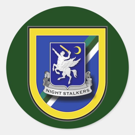 Sticker Rond 160e Aviation - Opérations spéciales - Avion 1 (Devant)