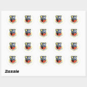 Sticker Rond 162e escadre de chasse (Feuille)