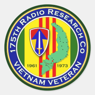 Sticker Rond 175th RRC 2 - Asa Vietnam