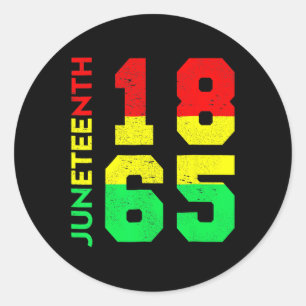 Sticker Rond 1865, 1865, Les Chemises Le 1865, C'Est Mon Indépe