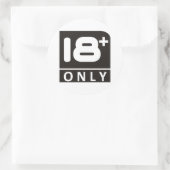 Sticker Rond 18 dix-huit (Sac)