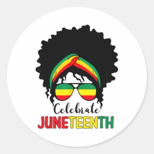 Sticker Rond 18° JunetDix-Chemise Messy Bun JunetDix