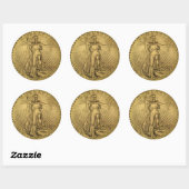 STICKER ROND 1933 (Feuille)