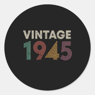 STICKER ROND 1945