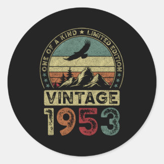 STICKER ROND 1953 71E 71