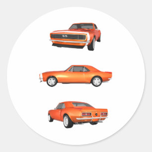 Sticker Rond 1967 Camaro SS :