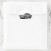 Sticker Rond 1968 Hurst Olds (Sac)