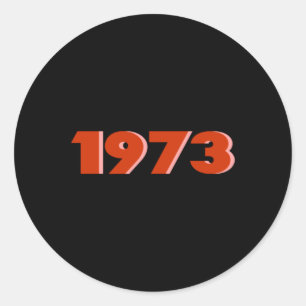 STICKER ROND 1973