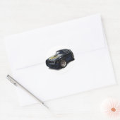 Sticker Rond 1979-1981 Trans Am Black Car (Enveloppe)