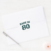 STICKER ROND 1980 (Enveloppe)