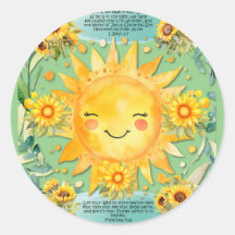 1 Jean 1:7, Chrétienne Femmes Sunshine