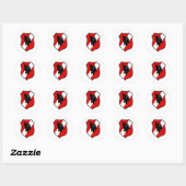 STICKER ROND 1,JG 1 (Feuille)