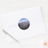 Sticker Rond 1 John 4:4 Petit (Enveloppe)