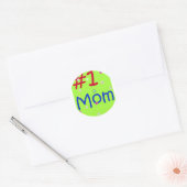 Sticker Rond #1 Maman (Enveloppe)