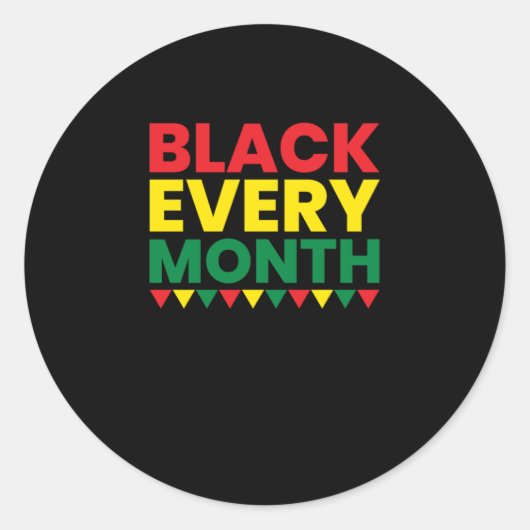 Sticker Rond 1 Noir Histoire Monthblack Droits.Png (Devant)