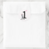 Sticker Rond 1er anniversaire (Sac)