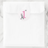 Sticker Rond 1er anniversaire (Sac)