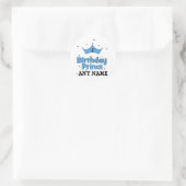 Sticker Rond 1er anniversaire Prince (Sac)