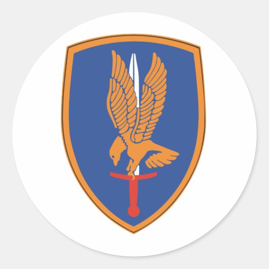 Sticker Rond 1re brigade d'aviation (Devant)