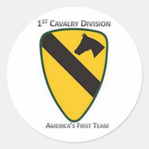 Sticker Rond 1re division de cavalerie